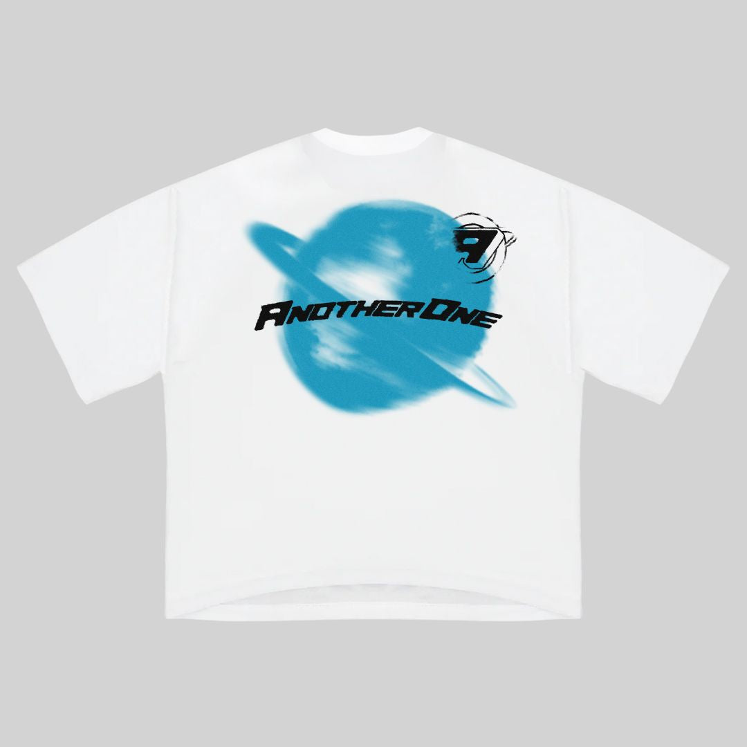 SKY BLUE PLANET TEE