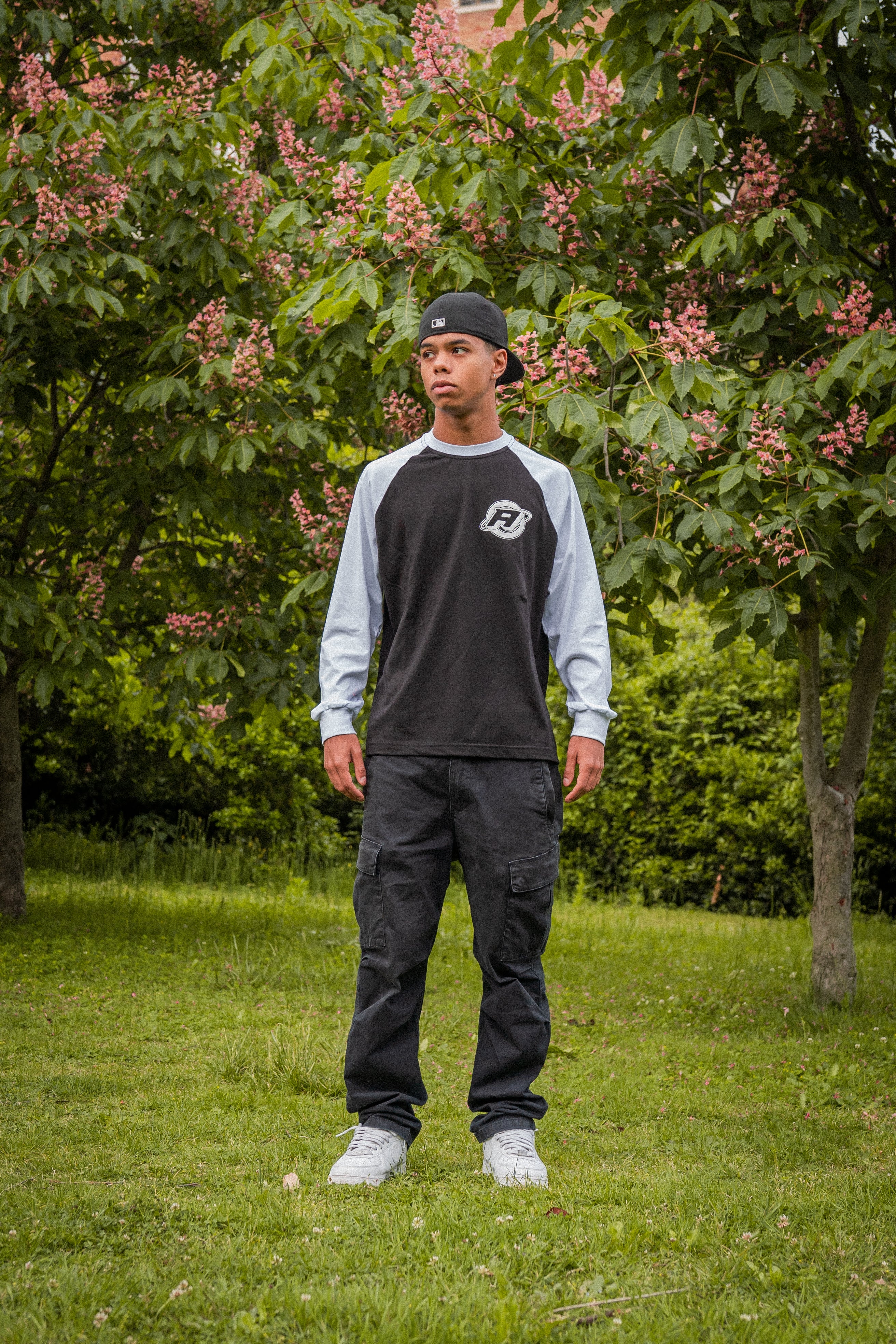 LONGSLEEVE BASEBALL BLACK